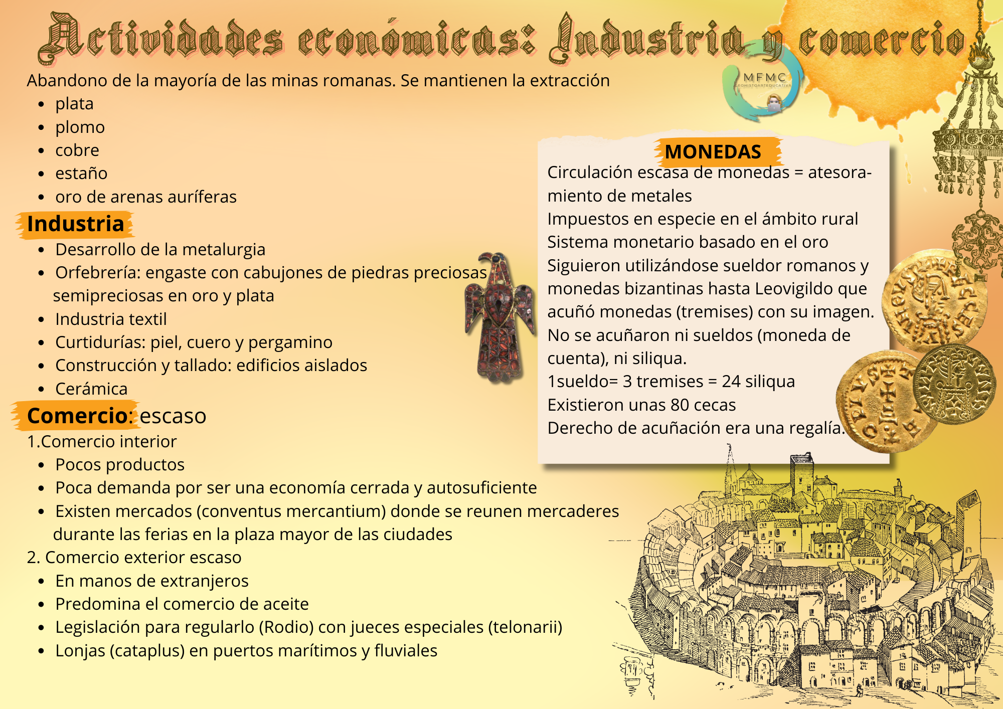 Industria y comercio visigodo